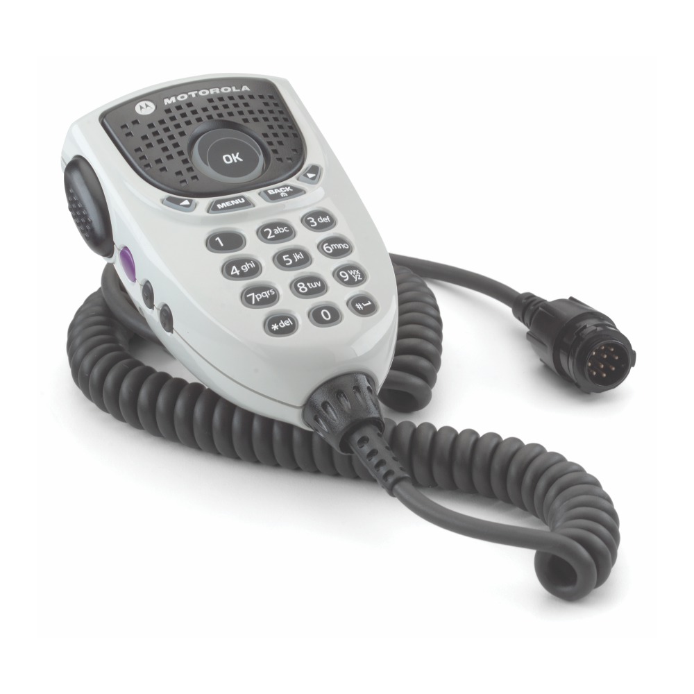 Microfone Alto-falante Motorola com Teclado DTMF para Rádio Móvel DGM4100 – RMN5065